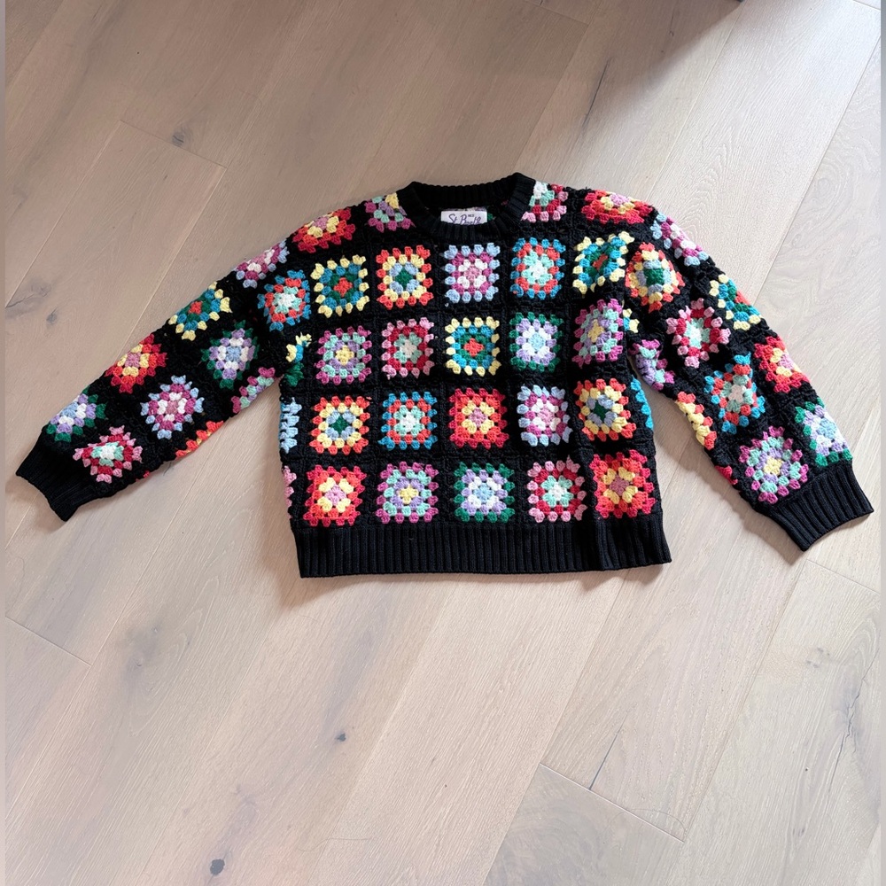MC2 St. Barth Cristabel Crochet Sweater (NWOT)